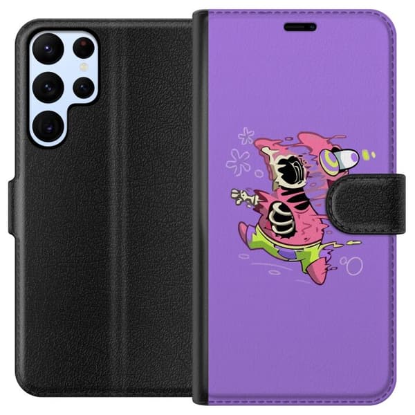 Kompatibel Tegnebogsetui til Samsung Galaxy S24 Ultra Smält Patrick