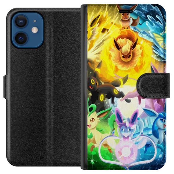 Kompatibelt Lommeboketui til Apple iPhone 12 Pokemon