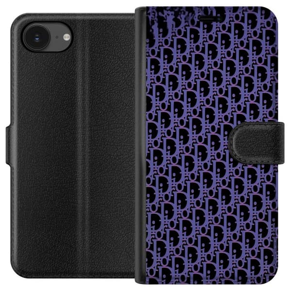Kompatibel Tegnebogsetui til Apple iPhone 17e Moderne luksuriøst monogram i enkel design