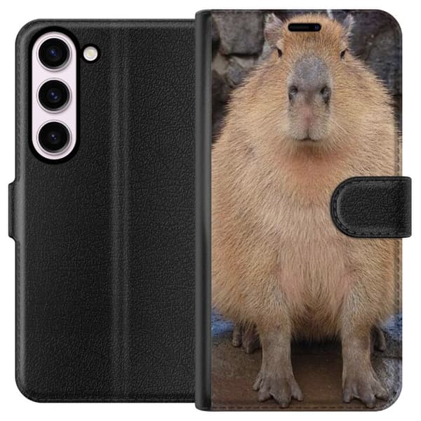 Kompatibel Tegnebogsetui til Samsung Galaxy S23 Capybara