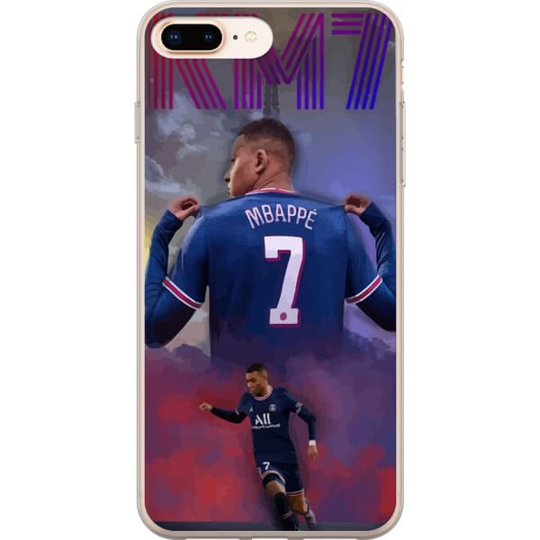 Kompatibelt Mobildeksel til Apple iPhone 8 Plus Kylian Mbappé