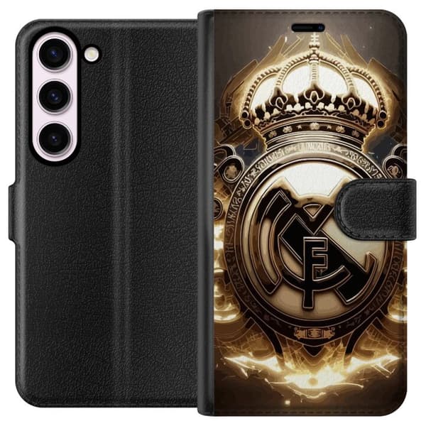 Kompatibelt Plånboksfodral till Samsung Galaxy S23 Real Madrid