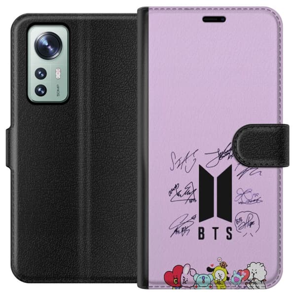 Kompatibelt Lommeboketui til Xiaomi 12 BTS
