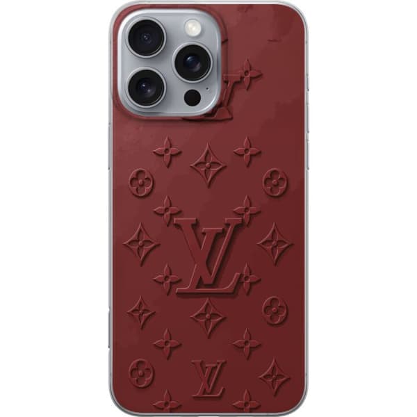Kompatibelt Mobildeksel til Apple iPhone 16 Pro Max Elegant monogrammønster med eksklusiv følelse