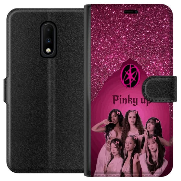 Kompatibelt Plånboksfodral till OnePlus 7 KATSEYE Pinky Up