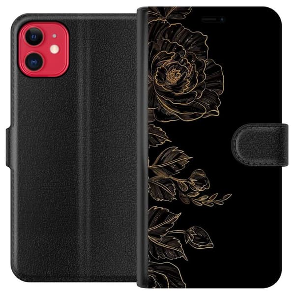 Kompatibelt Plånboksfodral till Apple iPhone 11 Blommor