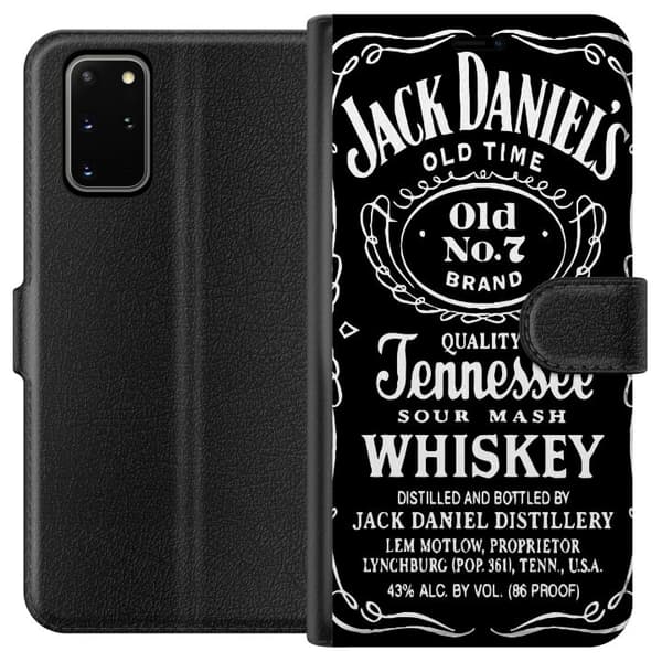 Kompatibelt Plånboksfodral till Samsung Galaxy S20+ Jack Daniels