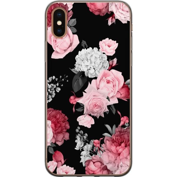 Kompatibelt Mobildeksel til Apple iPhone XS Floral Bloom