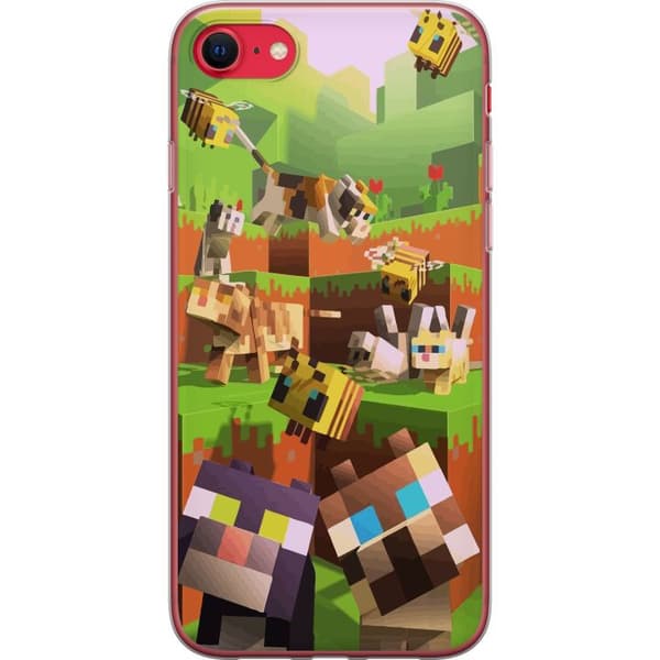 Kompatibelt Mobildeksel til Apple iPhone SE (2022) MineCraft