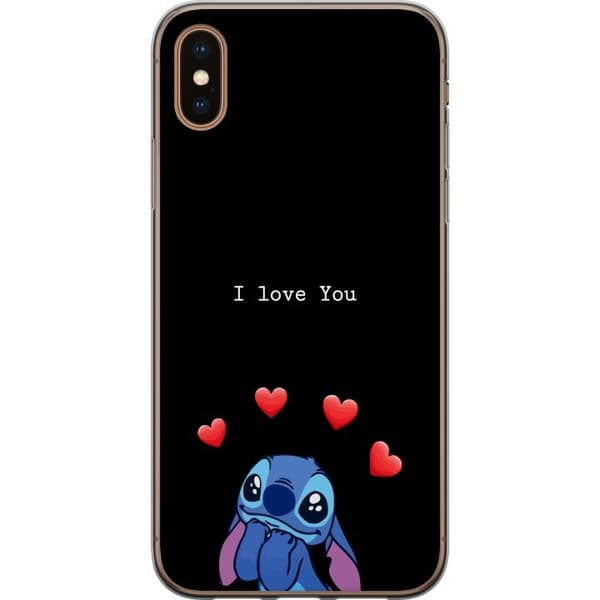 Kompatibelt Mobilskal till Apple iPhone XS Stitch Kärlek