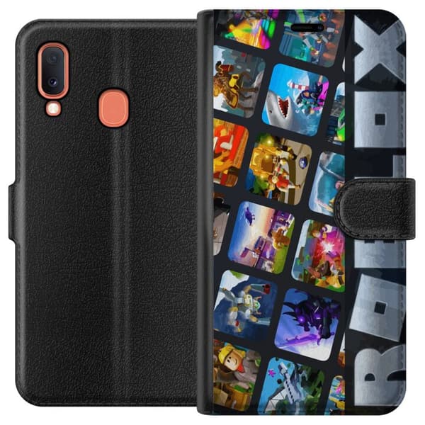 Kompatibelt Lommeboketui til Samsung Galaxy A20e Roblox