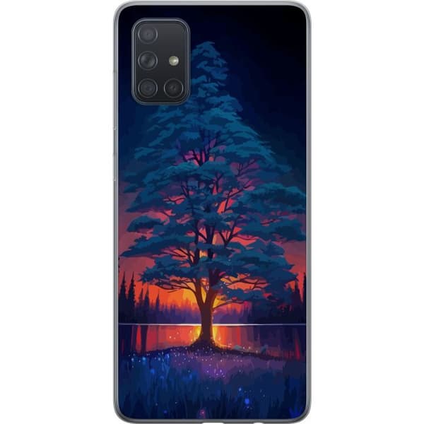 Kompatibelt Mobildeksel til Samsung Galaxy A71 Solnedgang