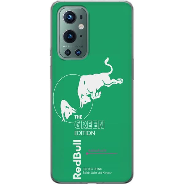 Kompatibelt Mobildeksel til OnePlus 9 Pro Moderne grønn drikkeinspirert design