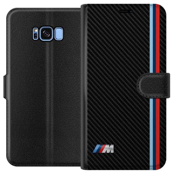 Kompatibelt Plånboksfodral till Samsung Galaxy S8 BMW