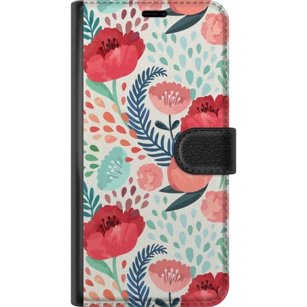 Kompatibel Tegnebogsetui til Huawei P30 Vegetation