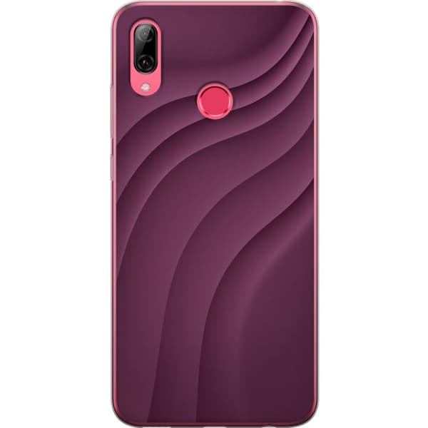 Kompatibelt Mobildeksel til Huawei Y7 (2019) Plommebevegelse