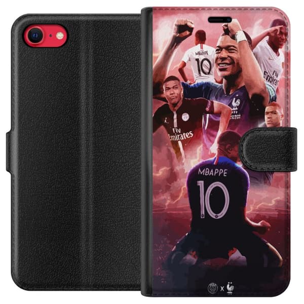 Kompatibelt Lommeboketui til Apple iPhone SE (2022) Mbappe