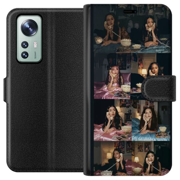 Kompatibel Tegnebogsetui til Xiaomi 12 KATSEYE retro telefoncollage