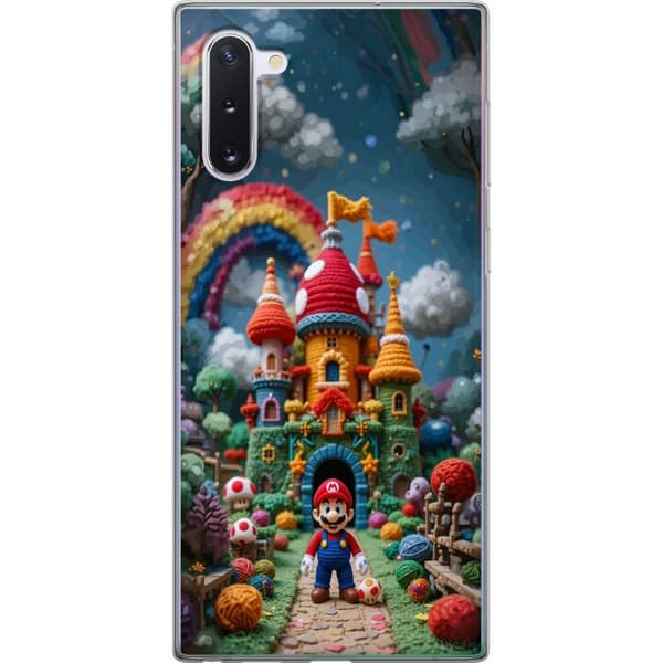 Kompatibelt Mobildeksel til Samsung Galaxy Note10 Super Mario-inspirert eventyrtema