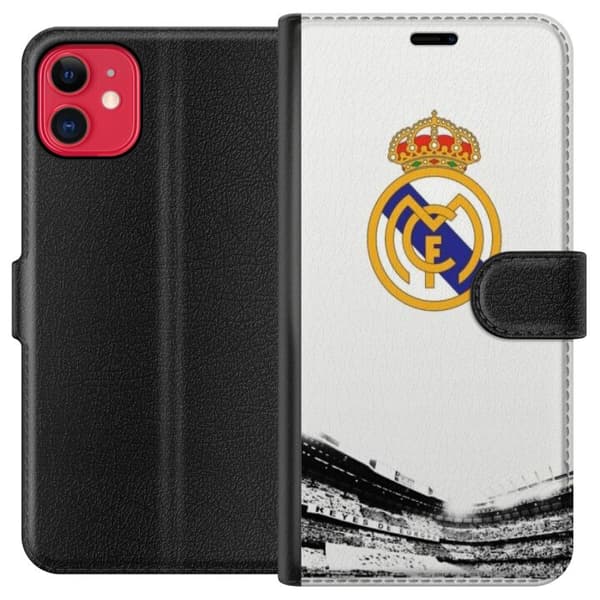Kompatibelt Plånboksfodral till Apple iPhone 11 Real Madrid