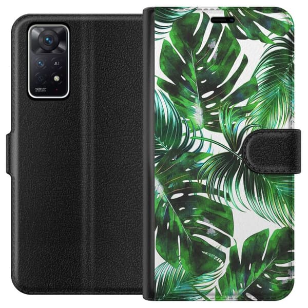 Kompatibelt Plånboksfodral till Xiaomi Redmi Note 11 Pro 5G Löv