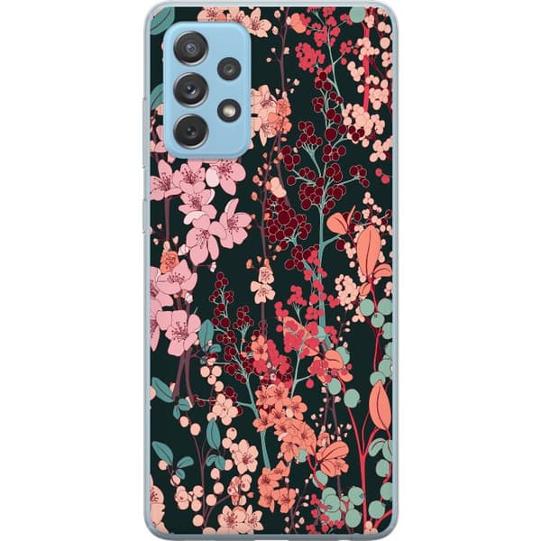 Kompatibelt Mobilskal till Samsung Galaxy A52 5G Herbaceous Retro