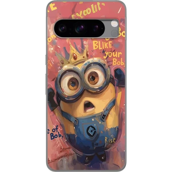 Kompatibelt Mobildeksel til Google Pixel 8 Pro Minion Med Krona