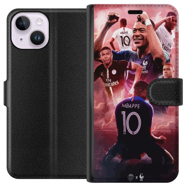 Yhteensopiva Lompakkokotelo Apple iPhone 14 Mbappe