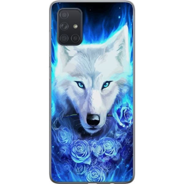 Kompatibelt Mobildeksel til Samsung Galaxy A71 Ulv