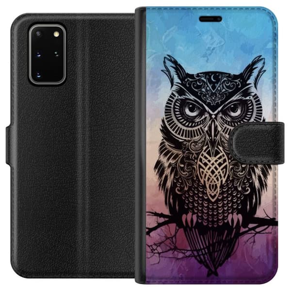 Kompatibelt Plånboksfodral till Samsung Galaxy S20+ Owl