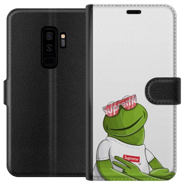 Kompatibelt Plånboksfodral till Samsung Galaxy S9+ Kermit SUP