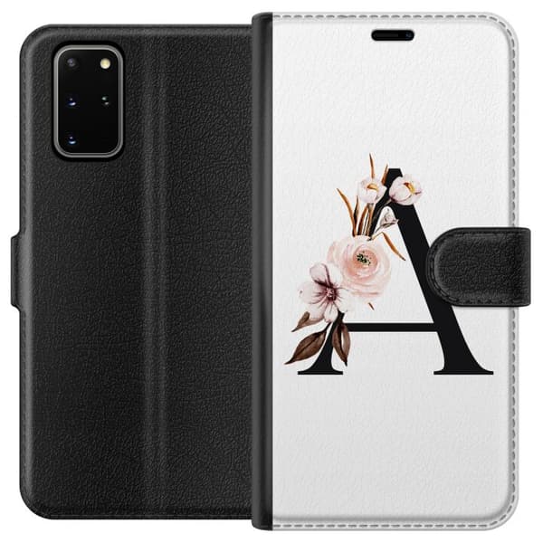 Kompatibelt Plånboksfodral till Samsung Galaxy S20+ Bokstäver