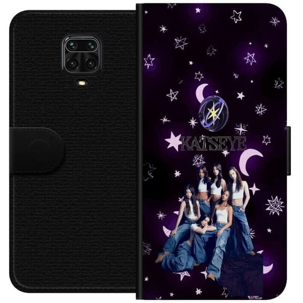 Yhteensopiva Lompakkokotelo Xiaomi Redmi Note 9S KATSEYE stjärncollage