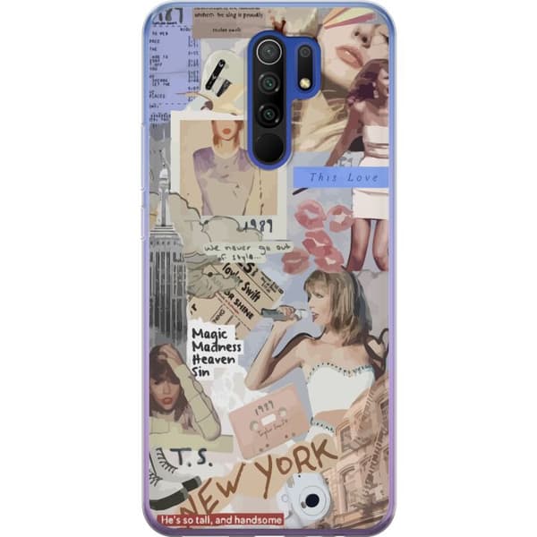 Kompatibelt Mobilskal till Xiaomi Redmi 9 Taylor Swift