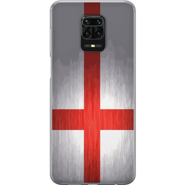 Kompatibelt Mobilskal till Xiaomi Redmi Note 9S Englands flagga