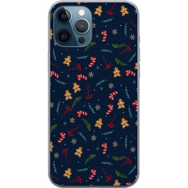 Yhteensopiva Puhelinkuori Apple iPhone 12 Pro Hyvää joulua