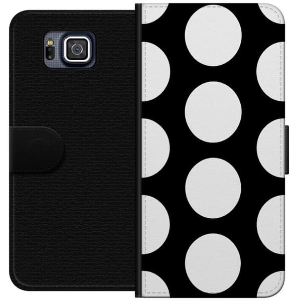 Kompatibelt Plånboksfodral till Samsung Galaxy Alpha Mono Pop