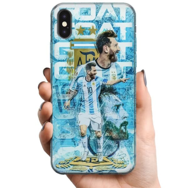 Kompatibel Mobilcover til Apple iPhone XS Max Argentina - Messi