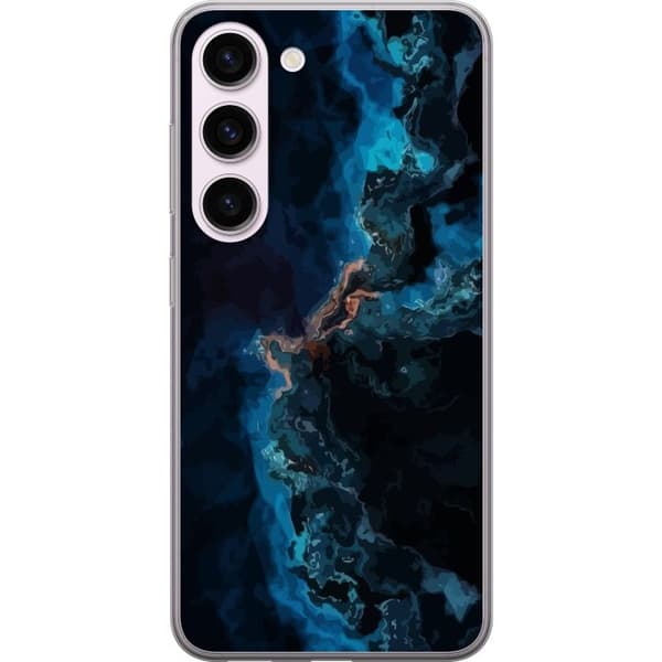 Kompatibelt Mobilskal till Samsung Galaxy S23 Galaxy Marmor