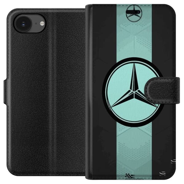 Kompatibelt Plånboksfodral till Apple iPhone 16e Mercedes