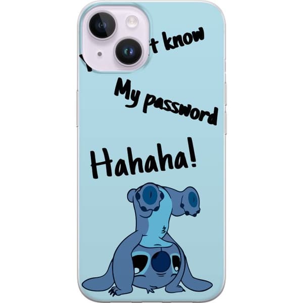 Kompatibel Mobilcover til Apple iPhone 14 Stitch Text