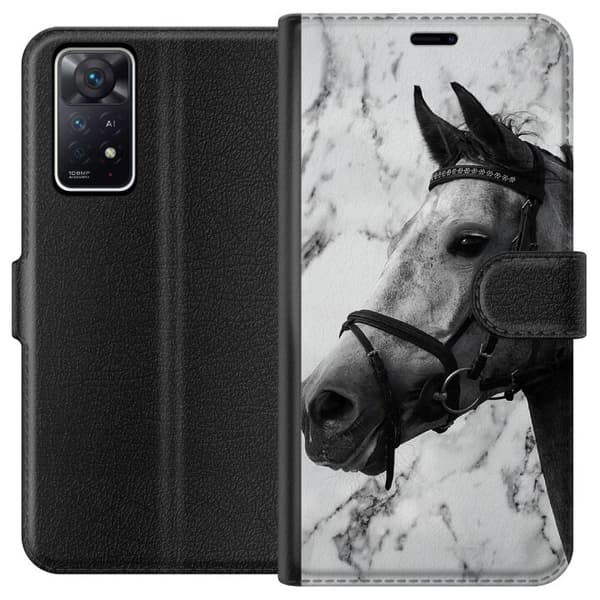 Kompatibelt Plånboksfodral till Xiaomi Redmi Note 11 Pro 5G Häst