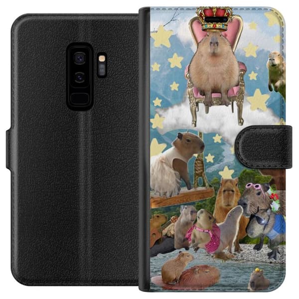Kompatibelt Lommeboketui til Samsung Galaxy S9+ Capybara