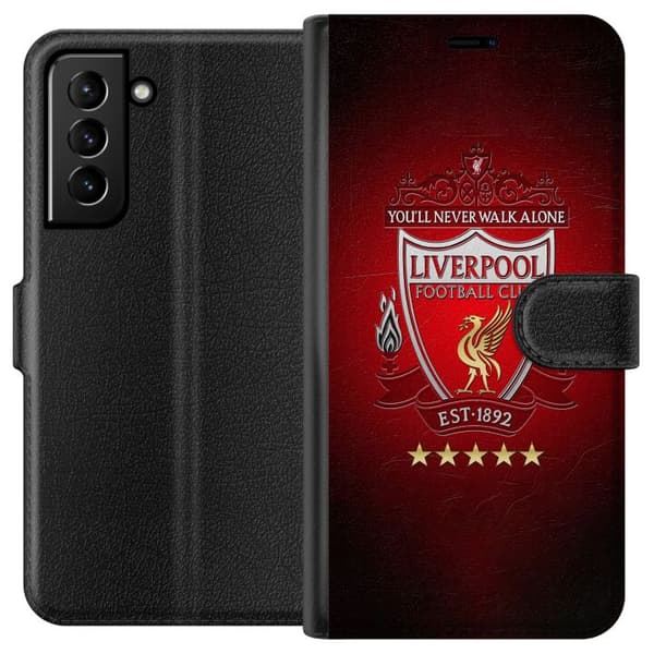 Kompatibel Tegnebogsetui til Samsung Galaxy S21+ 5G Liverpool