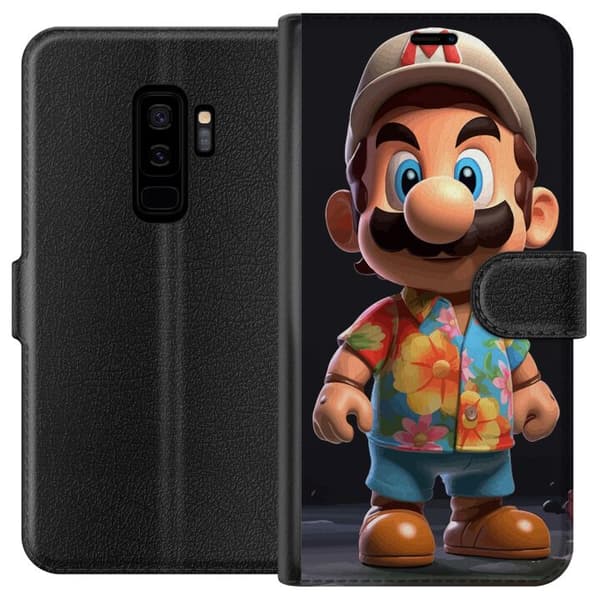 Kompatibelt Lommeboketui til Samsung Galaxy S9+ Super Mario