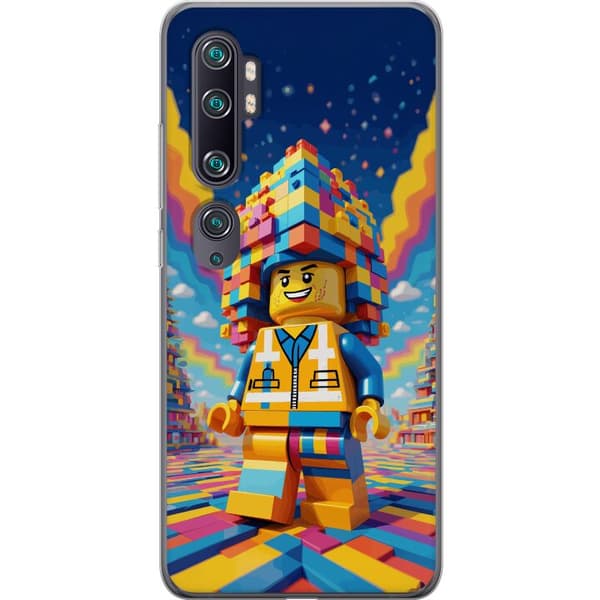 Kompatibelt Mobildeksel til Xiaomi Mi Note 10 Byggklossfigur