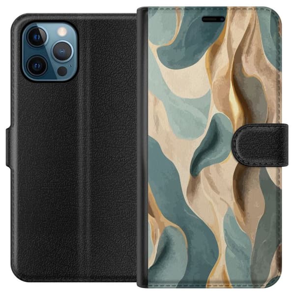 Kompatibelt Lommeboketui til Apple iPhone 12 Pro Mønster
