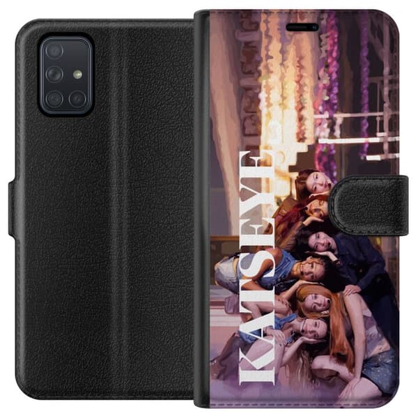 Kompatibelt Plånboksfodral till Samsung Galaxy A71 KATSEYE