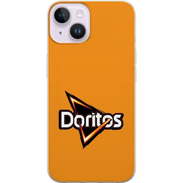 Kompatibelt Mobildeksel til Apple iPhone 15 Plus Sleek Doritos design med ikonisk logo