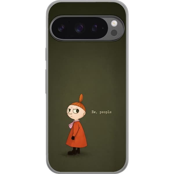 Kompatibelt Mobilskal till Google Pixel 9 Pro XL Tecknad flicka med citat